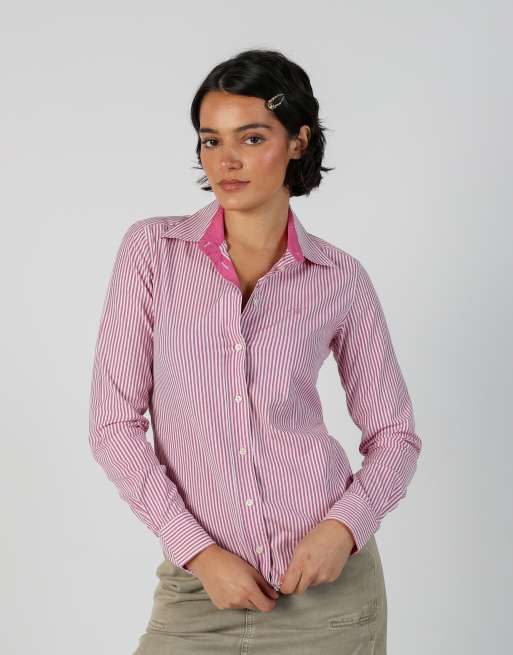 Vintage Gant S shirt in pink, 1 of 4