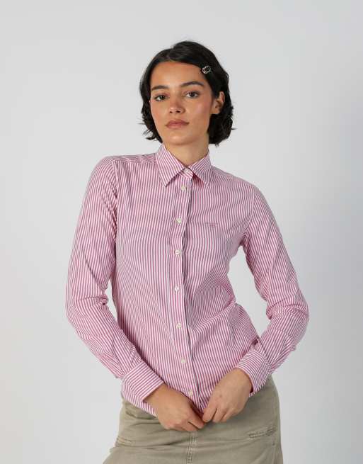 Vintage Gant S shirt in pink, 3 of 4
