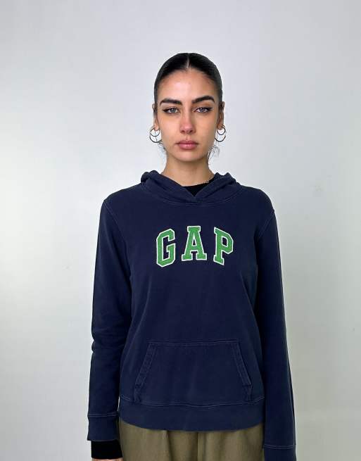 Gap hoodie navy blue top