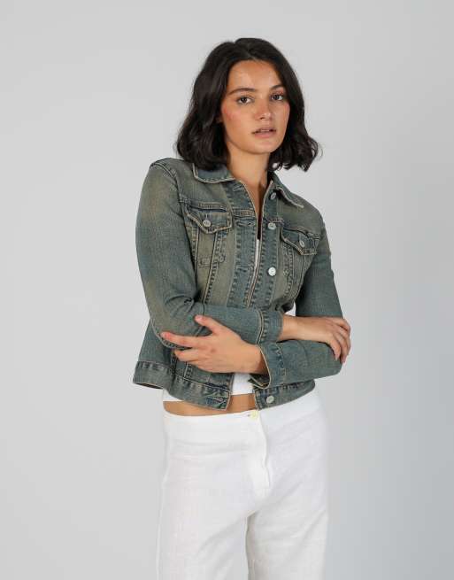 Vintage Gap XS denim jacket in blue, 3 of 4
