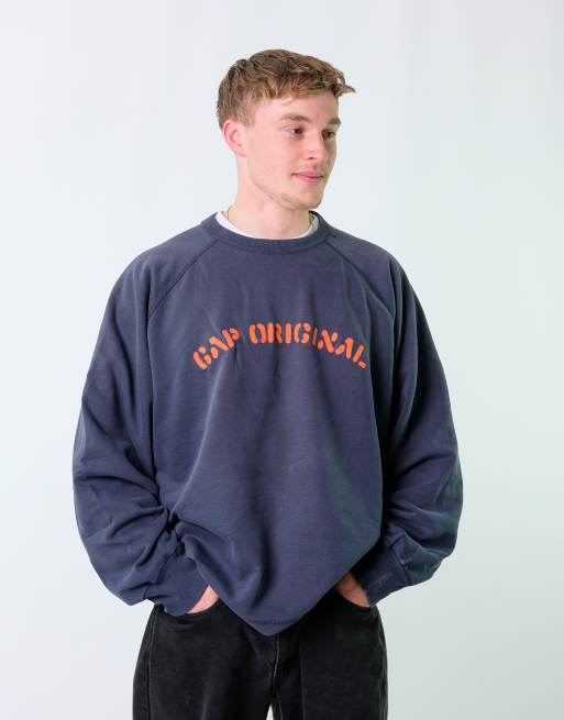 Vintage Gap XXL Sweatshirt Navy Blue