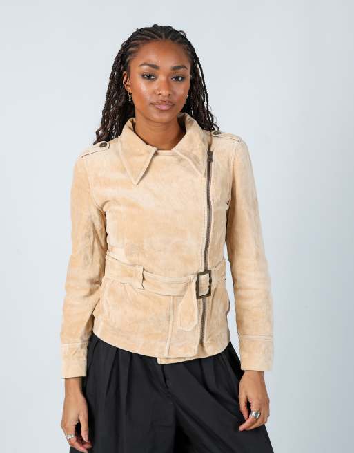 Vintage Garmila S light jacket in beige