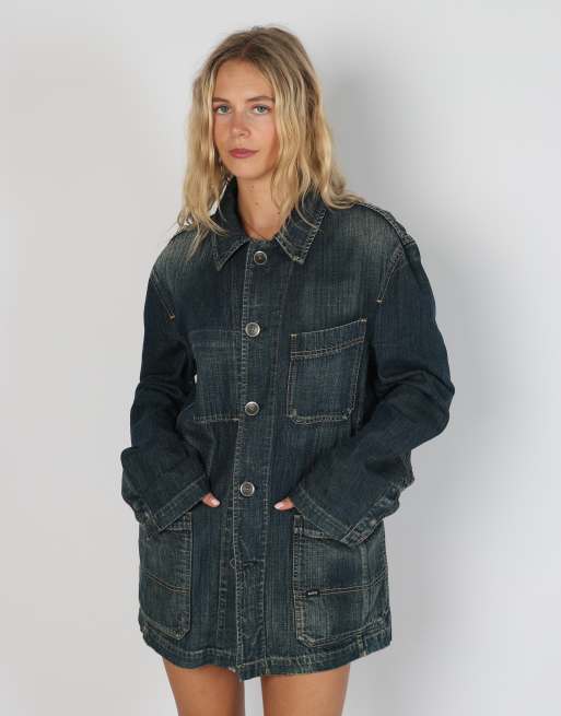 Vintage GAS L denim jacket in blue