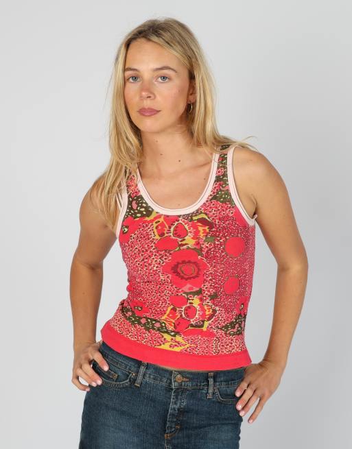 Vintage GAS S cami in pink