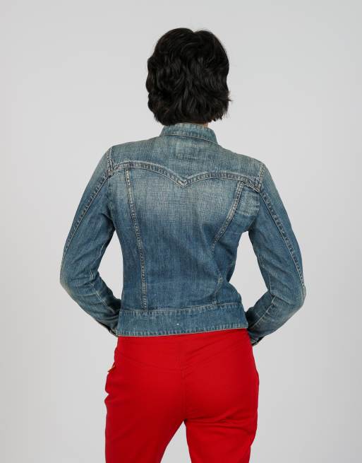 Vintage GAS S denim jacket in blue, 2 of 4