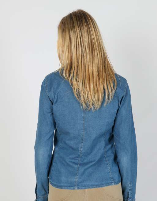 Vintage GAS S shirt in blue, 4 of 4