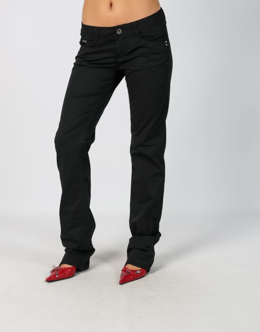 Vintage GAS S woven trousers in black, 2 of 4
