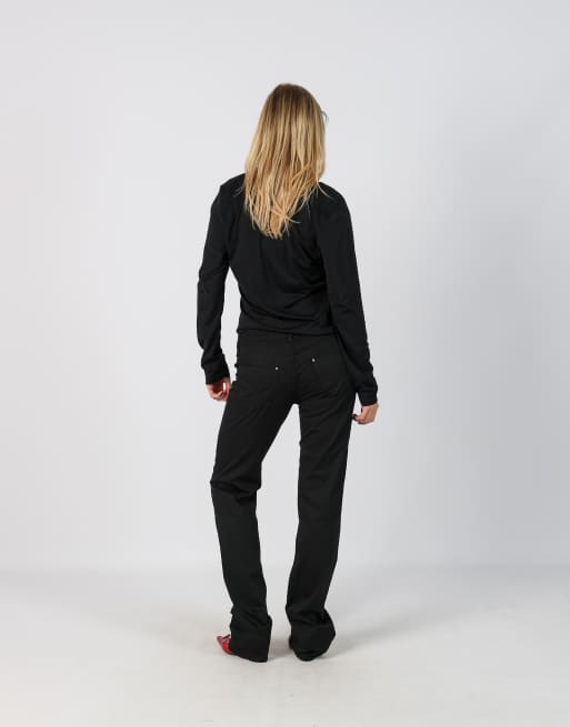 Vintage GAS S woven trousers in black, 3 of 4