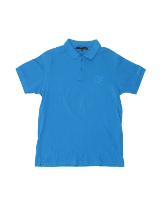 Vintage Gianfranco Ferre Polo Shirt It 48 Medium In Blue