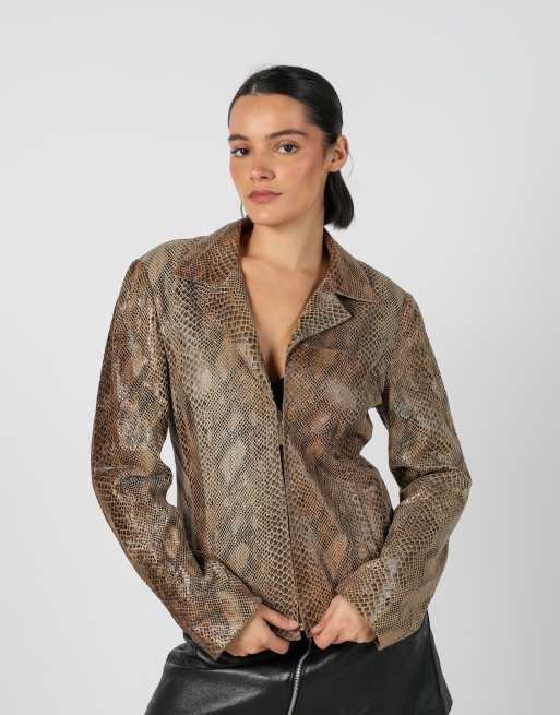 Vintage Gigli M light jacket in brown, 1 of 4