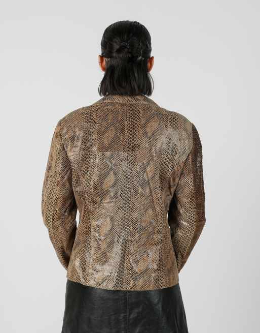 Vintage Gigli M light jacket in brown, 2 of 4