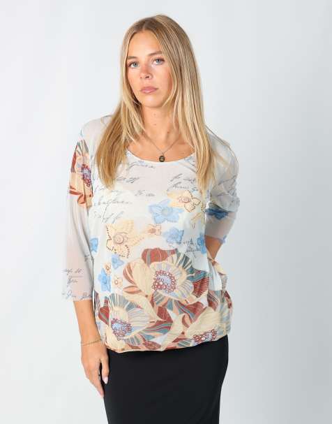 Vintage Gil M blouse in light blue - view 1