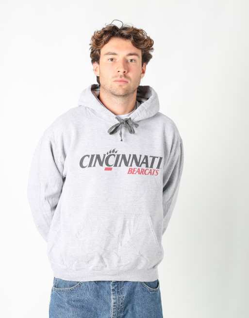Vintage Gildan l hoodie in light grey