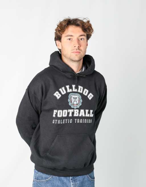 Vintage Gildan m hoodie in black