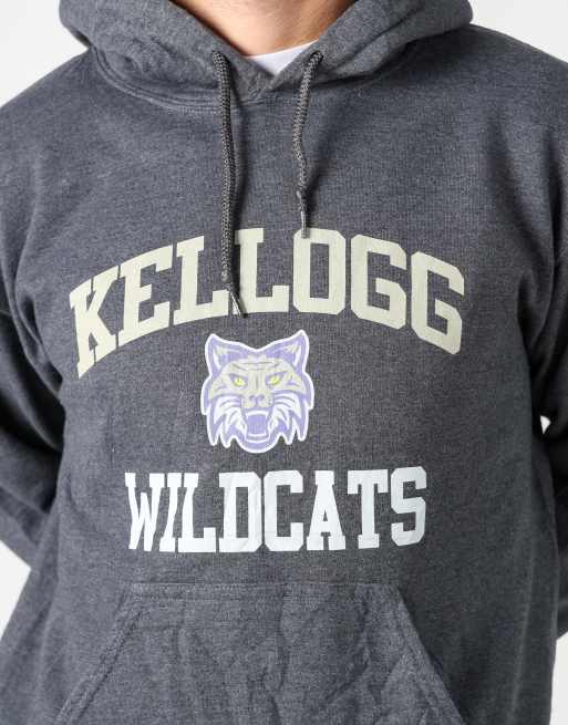 Vintage Gildan s hoodie in charcoal grey, 4 of 4