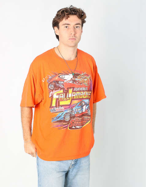 Vintage Gildan xxl t-shirt in orange - view 1