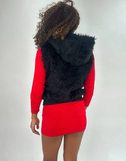 Vintage gilet jacket in black, 2 of 4