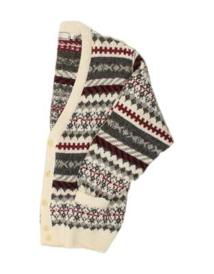 Vintage gio ferrari Size M Striped Cardigan Sweater in Multicoloured