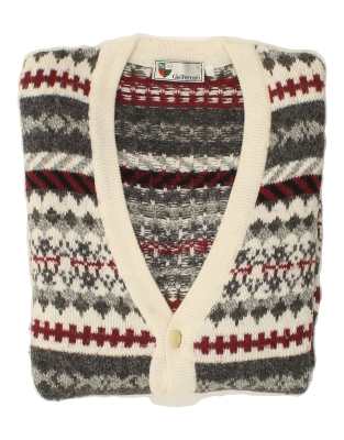 Vintage gio ferrari Size M Striped Cardigan Sweater in Multicoloured