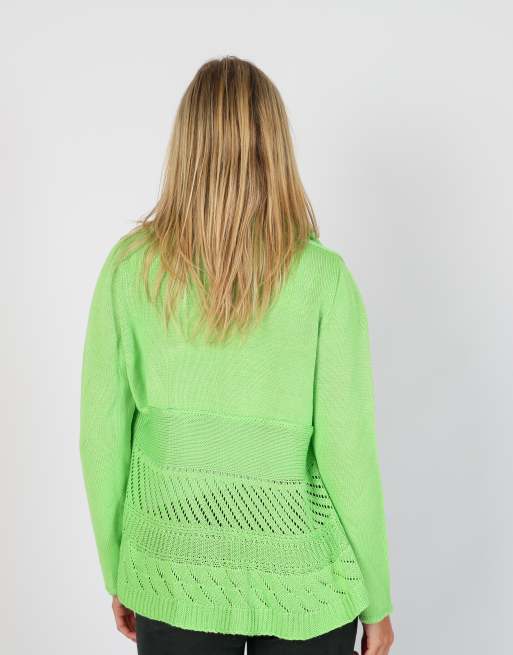 Vintage Gittoria S cardigan in light green, 2 of 4