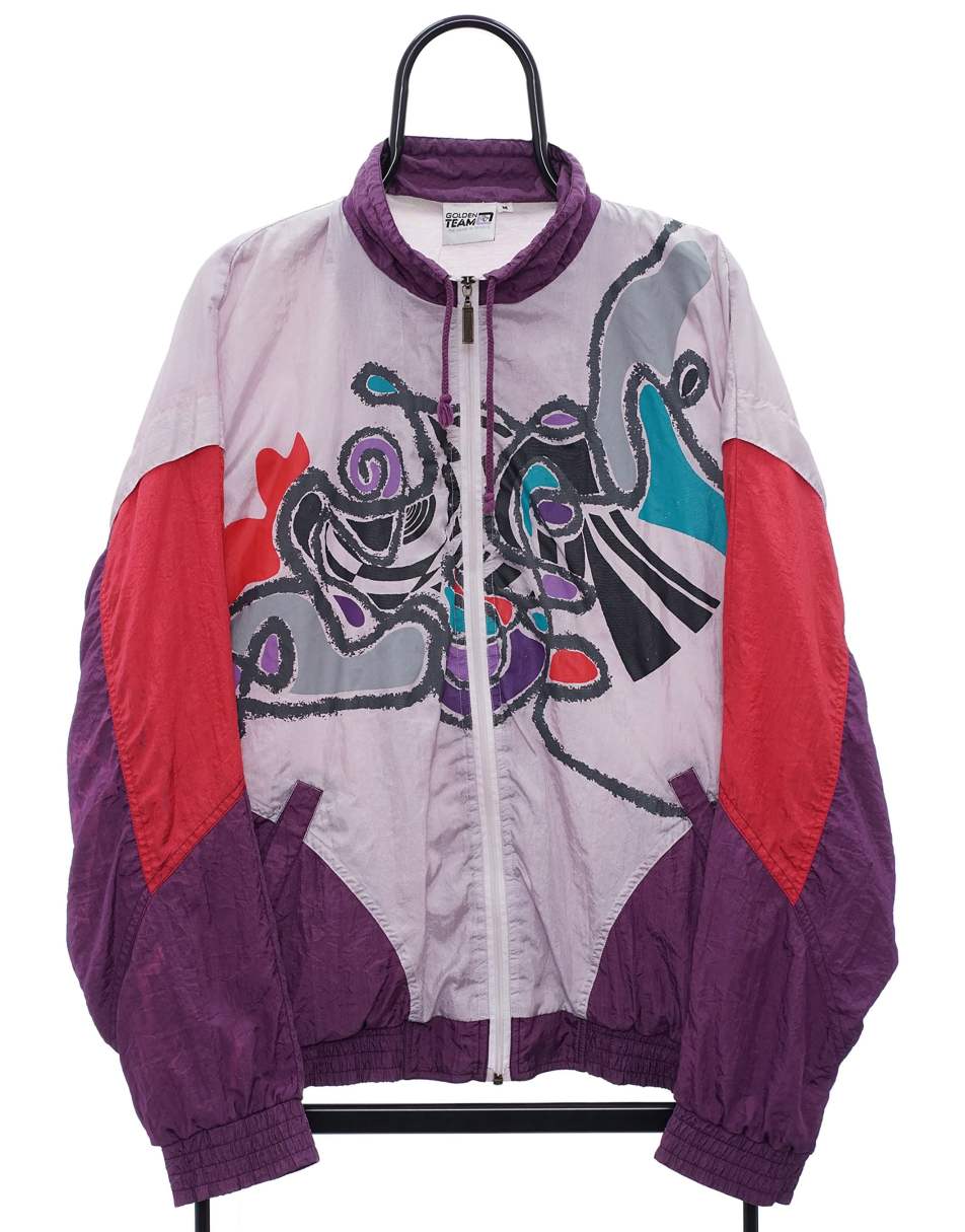 Vintage Golden Team Size M Windbreaker Jacket In Pink