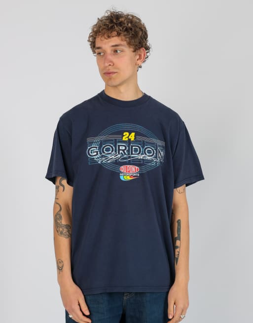 Vintage Gordon l t-shirt in navy blue, 1 of 4