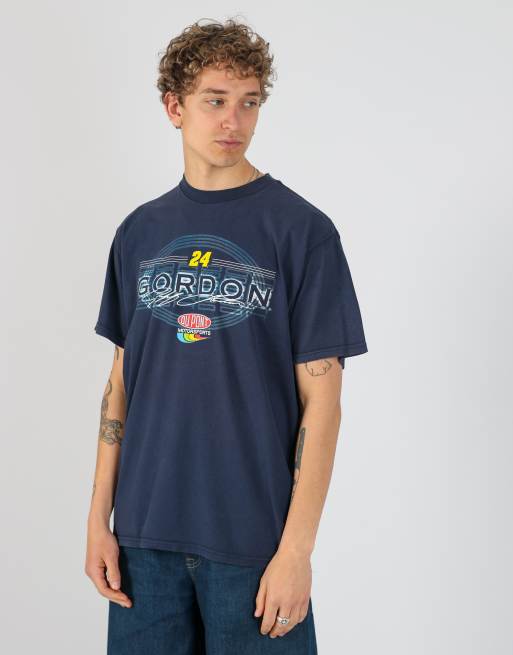 Vintage Gordon l t-shirt in navy blue, 2 of 4