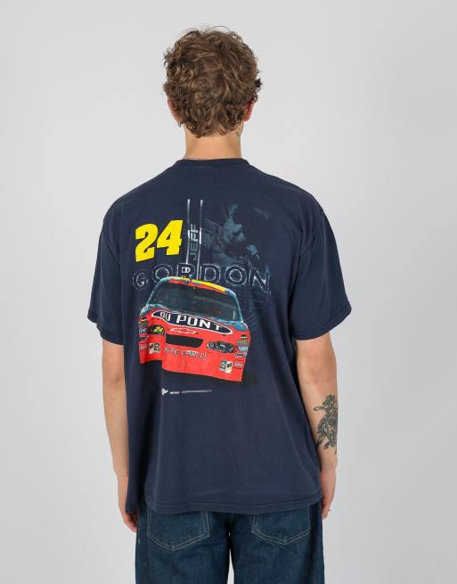 Vintage Gordon l t-shirt in navy blue, 3 of 4