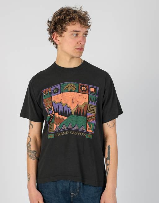 Vintage Grand Canyon l t-shirt in black, 2 of 4