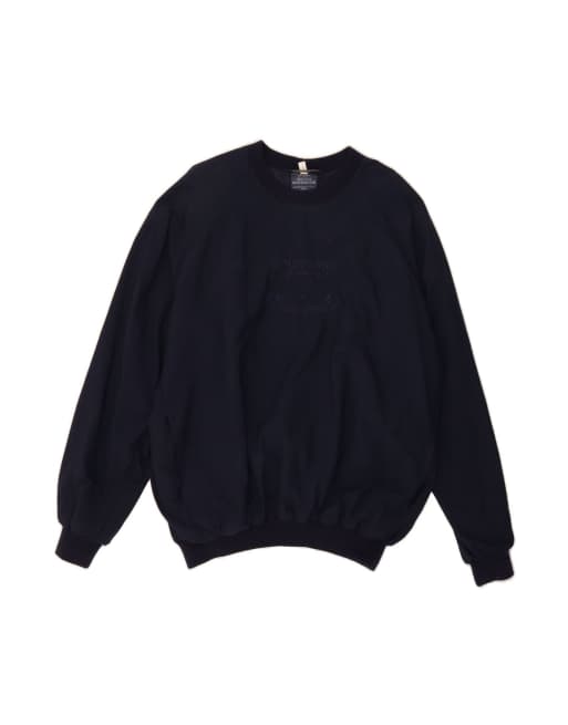 Vintage Graphic Sweatshirt Jumper XL In Blue