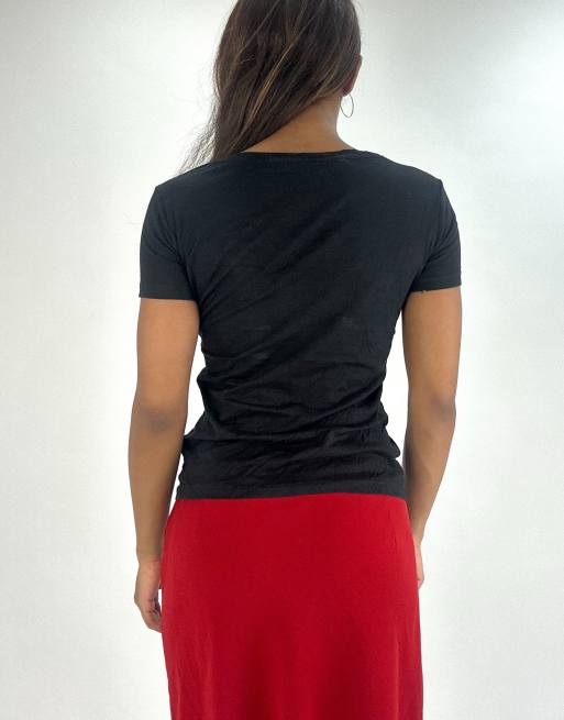Vintage graphic tshirt in black, 2 of 4