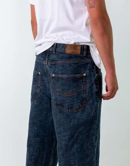 Vintage  GSL 36x30 Denim Hip Hop Jeans Blue
