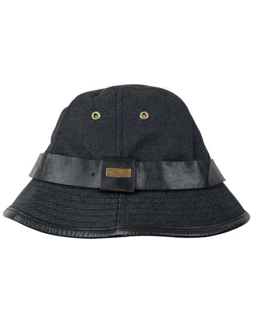 Vintage Gucci 2000s Bucket Hat Size XL in Black