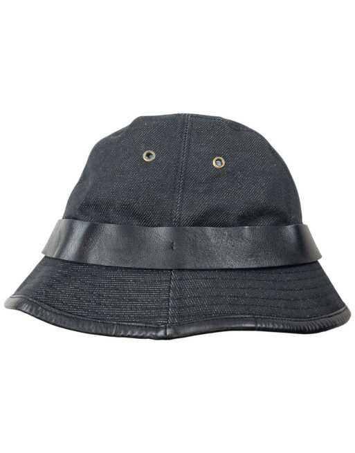 Vintage Gucci 2000s Bucket Hat Size XL in Black | ASOS