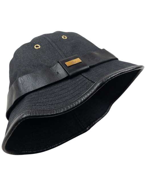 Vintage Gucci 2000s Bucket Hat Size XL in Black | ASOS