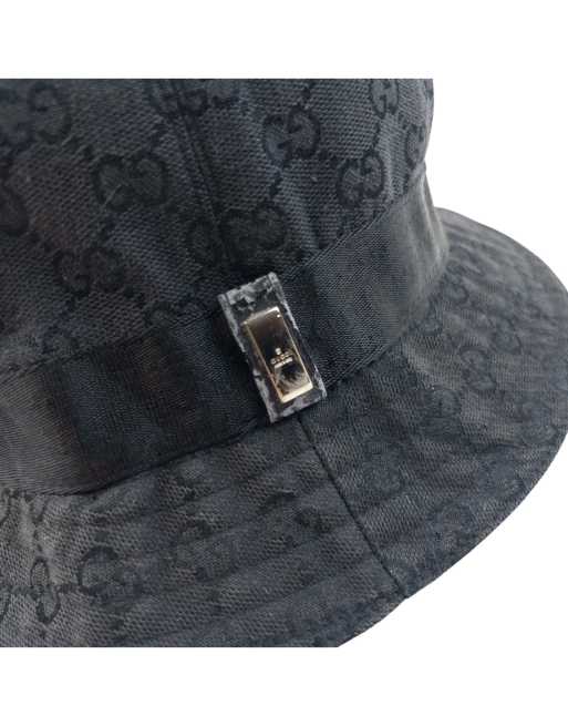 Vintage Gucci 2000s By Tom Ford Monogram Bucket Hat Size S, 4 of 4