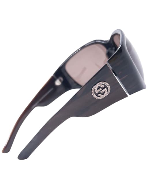 Vintage Gucci 2000s Diamanté Sunglasses, 3 of 7