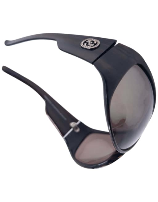 Vintage Gucci 2000s Diamanté Sunglasses, 4 of 7