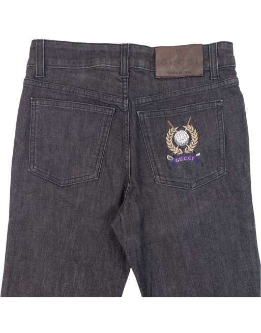 Vintage Gucci 2000s Flared Denim Jeans Size W26, 3 of 7