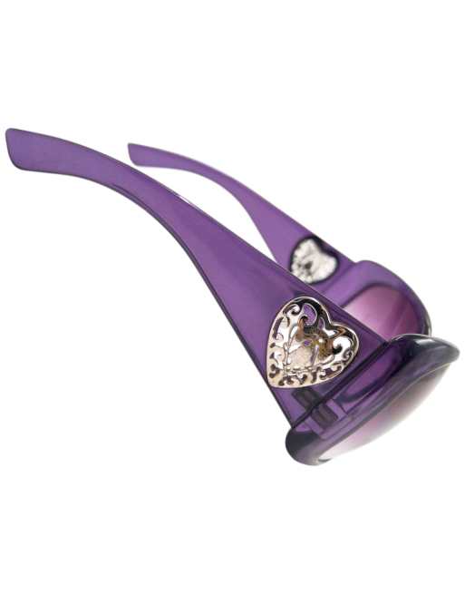 Vintage Gucci 2000s Heart Cut-Out Sunglasses, 3 of 4