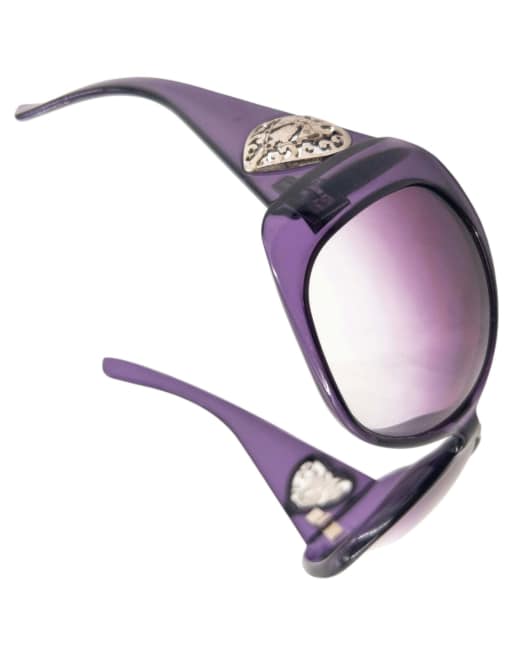 Vintage Gucci 2000s Heart Cut-Out Sunglasses, 4 of 4