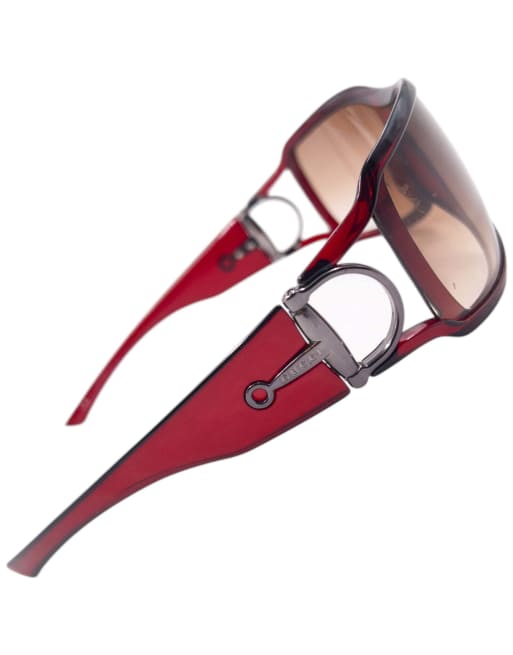 Vintage Gucci 2000s Horse Bit Sunglasses, 1 of 4