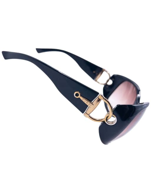 Vintage Gucci 2000s Horse Bit Sunglasses, 3 of 7