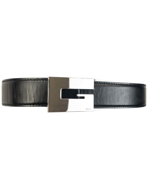 Vintage Gucci 2000s Leather Belt Size M, 1 of 4