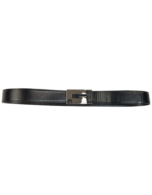 Vintage Gucci 2000s Leather Belt Size M, 3 of 4