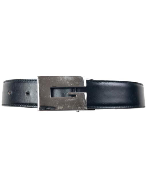 Vintage Gucci 2000s Leather Belt Size S