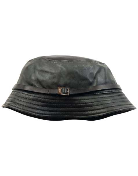 Vintage Gucci 2000s Leather Bucket Hat Size M - view 1