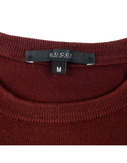 Vintage Gucci 2000s Lightweight Wool Jumper Size M, 4 of 4