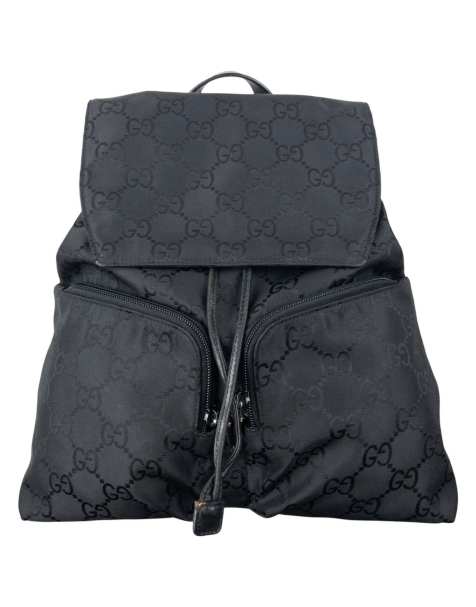 Vintage Gucci 2000s Monogram Bucket Backpack - view 1