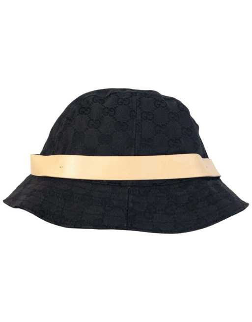 Vintage Gucci 2000s Monogram Bucket Hat Size L, 3 of 7